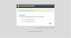 Desktop Screenshot of packmanager.nulogy.net